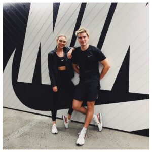 Jackson Gallagher Instagram - 🏃🏼‍♂️ Joining @RebelSport & @nikerunning club
.
Testing out the new tech range as we train for Run 4 the Kids Melbourne
.
Training partner: @brookiechook 
#ReactInfinity #teamnike #ad