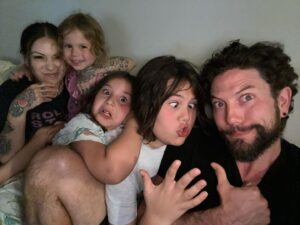 Jackson Rathbone Instagram - Happy 4th of July! 
(Our last pic with Bones *per his request* before he turns ELEVEN tomorrow!!)