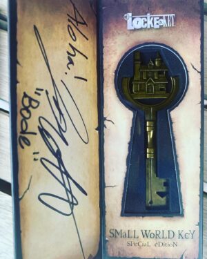 Jackson Robert Scott Instagram - Hope you guys are enjoying Season 3 as much as I did in helping make it! I wanted you to know that we have a few limited edition Bode Lock inspired keys left. We uniquely forged 500 of the Head, Hercules, Small World, and Ghost Keys. I’ve personally signed each of them and they are available on jacksonrobertscott.com. Be careful with these keys! I should know. Bode’s made a few questionable decisions over the last three seasons. ;-) 
Thank you for all your support and hope you enjoy! 🔐