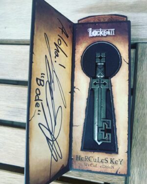 Jackson Robert Scott Instagram - Hope you guys are enjoying Season 3 as much as I did in helping make it! I wanted you to know that we have a few limited edition Bode Lock inspired keys left. We uniquely forged 500 of the Head, Hercules, Small World, and Ghost Keys. I’ve personally signed each of them and they are available on jacksonrobertscott.com. Be careful with these keys! I should know. Bode’s made a few questionable decisions over the last three seasons. ;-) 
Thank you for all your support and hope you enjoy! 🔐