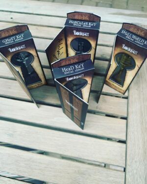 Jackson Robert Scott Instagram - Hope you guys are enjoying Season 3 as much as I did in helping make it! I wanted you to know that we have a few limited edition Bode Lock inspired keys left. We uniquely forged 500 of the Head, Hercules, Small World, and Ghost Keys. I’ve personally signed each of them and they are available on jacksonrobertscott.com. Be careful with these keys! I should know. Bode’s made a few questionable decisions over the last three seasons. ;-) 
Thank you for all your support and hope you enjoy! 🔐