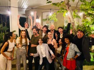 Jackson Robert Scott Instagram - What an incredible night and reunion with my Locke & Key Family! It’s been almost a year since we wrapped, but feels like a day hasn’t gone by being with everyone again! Can’t wait for the world to see Season 3… Hope you all enjoy it as much as we did making it! ❤️🔐🥰🙌 #lockeandkeynetflix #lockeandkey