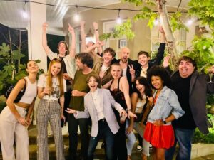Jackson Robert Scott Instagram - What an incredible night and reunion with my Locke & Key Family! It’s been almost a year since we wrapped, but feels like a day hasn’t gone by being with everyone again! Can’t wait for the world to see Season 3… Hope you all enjoy it as much as we did making it! ❤️🔐🥰🙌 #lockeandkeynetflix #lockeandkey