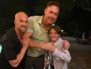 Jackson Robert Scott Instagram - What an incredible night and reunion with my Locke & Key Family! It’s been almost a year since we wrapped, but feels like a day hasn’t gone by being with everyone again! Can’t wait for the world to see Season 3… Hope you all enjoy it as much as we did making it! ❤️🔐🥰🙌 #lockeandkeynetflix #lockeandkey