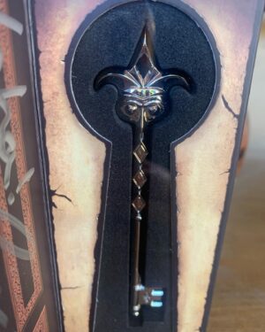 Jackson Robert Scott Instagram - Just arrived in time for the holidays! 🗝️✨🎄Three new personally signed collector keys to unlock some more magic! 🔐 You can find them on JacksonRobertScott.com (link in bio) I got to use these amazing keys in season 3! Long live the keys and The Keepers! ❤️ #lockeandkey #lockeandkeynetflix #lockeandkeyseason3 #magicalkeys #timeshiftkey #angelkey #emiliajonesy #harlequinkey #connorjessup #darbystanchfield #bode #bodelockenetflix #bodelocke #netflixlockeandkey
