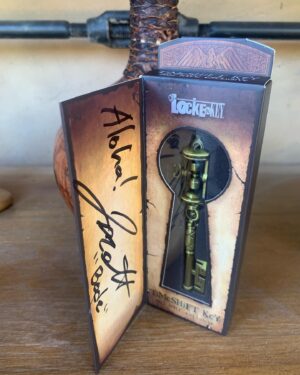 Jackson Robert Scott Instagram - Just arrived in time for the holidays! 🗝️✨🎄Three new personally signed collector keys to unlock some more magic! 🔐 You can find them on JacksonRobertScott.com (link in bio) I got to use these amazing keys in season 3! Long live the keys and The Keepers! ❤️ #lockeandkey #lockeandkeynetflix #lockeandkeyseason3 #magicalkeys #timeshiftkey #angelkey #emiliajonesy #harlequinkey #connorjessup #darbystanchfield #bode #bodelockenetflix #bodelocke #netflixlockeandkey