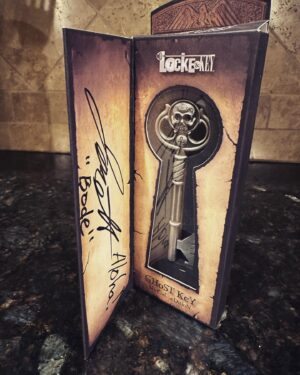 Jackson Robert Scott Instagram - Happy Holidays Everyone! If you’re looking for a unique and special gift this season, I’m offering 25% OFF Locke & Key collector keys when you use the promo code: aloha.  This Cyber-Monday sale will go until the end of the year or when the last of these Limited edition keys are gone! 500 were made and only around 50 of each are left. The promo code aloha and 25% off discount are good for personalized autographed photos as well! Visit JacksonRobertScott.com or see link in bio!