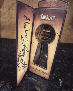 Jackson Robert Scott Instagram - Happy Holidays Everyone! If you’re looking for a unique and special gift this season, I’m offering 25% OFF Locke & Key collector keys when you use the promo code: aloha.  This Cyber-Monday sale will go until the end of the year or when the last of these Limited edition keys are gone! 500 were made and only around 50 of each are left. The promo code aloha and 25% off discount are good for personalized autographed photos as well! Visit JacksonRobertScott.com or see link in bio!
