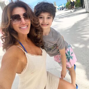 Jaclyn Stapp Instagram - Soaking up the sunshine with my little ray of light ☀️
Grateful for these precious moments with my little crew , seeing the world through their eyes ❤️ #mothersonmoments  #familyadventures #memories #blessed🙏  @anthonystapp @milanstapp @danielistapp
