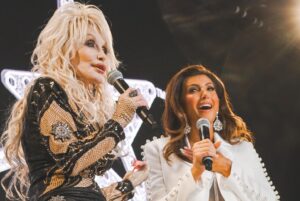 Jaclyn Stapp Instagram - A truly memorable and humbling week working with the queen - @dollyparton - A dream come true!  Stay tuned for my full interview. Check out her new record “Rockstar” 🎸🌟🎶