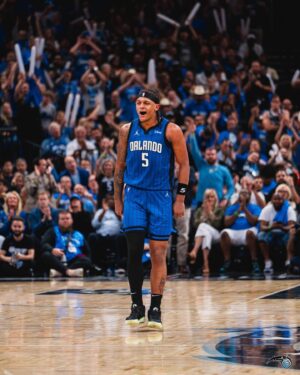 Jaclyn Stapp Instagram - Bringing the magic to the court! @orlandomagic 🏀✨ Thank you Orlando magic for having our @missflusa @missflteenusa as guests. Fun night and electrifying win!  #OrlandoMagic #Nbaplayoffs #Missflusa @carolineedixon  @shar.nelsonn