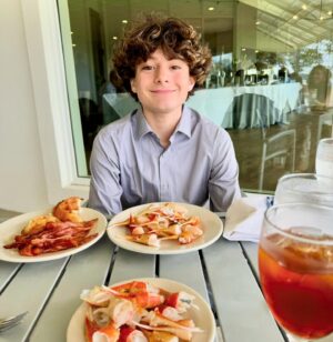 Jaclyn Stapp Instagram - Spent this beautiful Easter Sunday with my teen angels 🐣🥰 Cherishing these family moments, and feeling grateful. 💕 @danielistapp @milanstapp