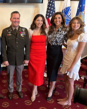 Jaclyn Stapp Instagram - The epitome of a few good men- My brother Colonel @michaelgwaltz 
celebrating and retiring from 27 yrs of heroic military service. Thank you for your service 🇺🇸 #greenberet #congressman