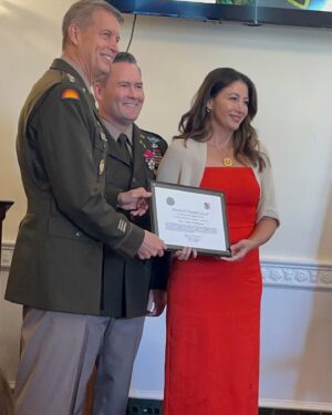 Jaclyn Stapp Instagram - The epitome of a few good men- My brother Colonel @michaelgwaltz 
celebrating and retiring from 27 yrs of heroic military service. Thank you for your service 🇺🇸 #greenberet #congressman