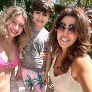 Jaclyn Stapp Instagram - Soaking up the sunshine with my little ray of light ☀️
Grateful for these precious moments with my little crew , seeing the world through their eyes ❤️ #mothersonmoments  #familyadventures #memories #blessed🙏  @anthonystapp @milanstapp @danielistapp