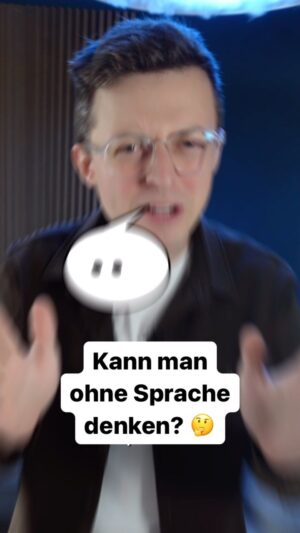 Jacob Beautemps Instagram - Kann man ohne Sprache denken? 🤔 💭 

#wissen #sprache #gedanken