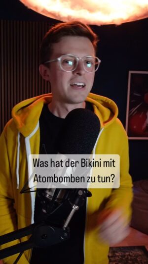 Jacob Beautemps Instagram - Was hat der Bikini mit Atombomben zu tun? 👙💣

#wissen #geschichte #bikini #atom
