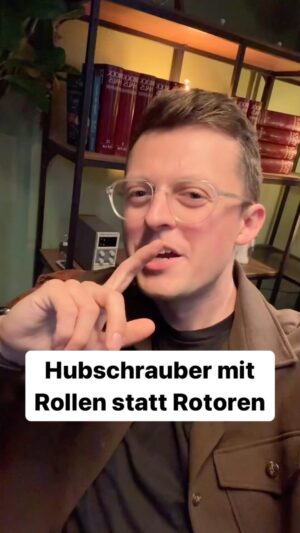 Jacob Beautemps Instagram - Ein Hubschrauber mit Rollen statt Rotoren? 🚁#hubschrauber #flugtaxi #zukunft #mobilität