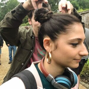 Jacob Dudman Instagram - Just making sure she looks right for her close up... 💇‍♀️💅 #Enya