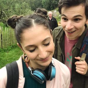 Jacob Dudman Instagram - Just making sure she looks right for her close up... 💇‍♀️💅 #Enya