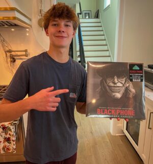 Jacob Moran Instagram - Thank you @waxworkrecords for sending me #theblackphone record with a couple others! @goosebumpsmovie @thelordsofsalem 
.
.
. Go a check out some of their stuff! @waxworkrecords
.
.
. #theblackphonemovie#waxworkrecords#records#horrorrecords#horror#movies#billyshowalter#paperboybilly#thelordsofsalem#goosebumps
