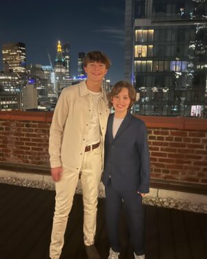 Jacob Moran Instagram - NYC 🍎
.
.
Quick stop got to meet some amazing people for an up coming film Regarding Veronica…stay tuned! 
.
.
. #nyc #newyork #radiocity #theblackphone #paperboybilly