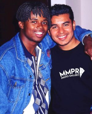 Jacob Vargas Instagram - Great hang with the Homie @walterejones! Walter was the first black superhero on National TV. The OG Black Power Ranger! Looking forward to the 30yr Power Ranger reunion special coming soon to Netflix!!