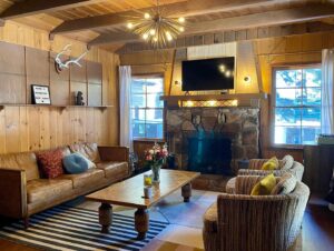 Jacob Vargas Instagram - Excited to announce that @thesunsetcabin, our Cozy Rustic Modern Cabin in beautiful Big Bear Lake is on Airbnb and available to book. We are excited to share our home with you and hope you create wonderful family memories here! Follow our Instagram page @thesunsetcabin and click link in Bio for more info.