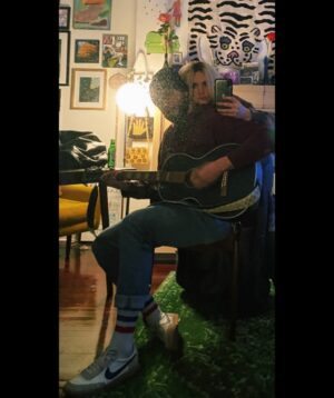 Jacqueline Byers Instagram - Acoustic Low Life.