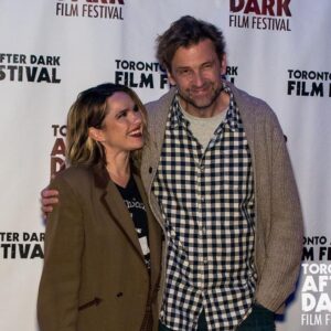 Jacqueline Byers Instagram - Reunited. Words can’t describe my gratitude for this man. Thank you @mrdanielstamm from the bottom of my heart. Until we meet again. #preyforthedevil #tadfilmfest
