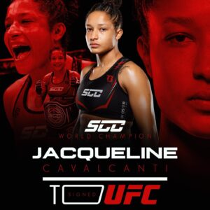 Jacqueline Cavalcanti Instagram - La campeona del título de SCC firma con UFC ! 

Enhorabuena a Jacqueline Cavalcanti por su trabajo, fue un placer tenerla en SCC.
—————————-

🇬🇧 The SCC world Champion Signs With UFC!

Congratulations to Jacqueline Cavalcanti for her work, was a pleasure to have her at SCC.
———————————
🇵🇹 Campeão do SCC assina com o UFC!

Parabéns a Jacqueline Cavalcanti pelo trabalho e foi um prazer tê-la na SCC.

#strikerscagechampionship #scc #sccworlchampion #ufc #ufcfighter