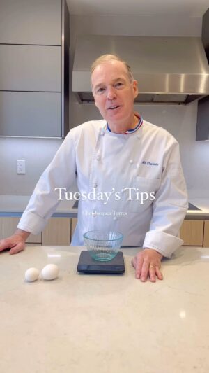 Jacques Torres Instagram - This week Chef Jacques Torres is teaching you how to properly measure eggs! Who else knew this trick? Let us know down in the comments!