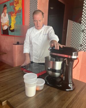Jacques Torres Instagram - Merci LA! It was so much FUN to demo some of my favorite desserts at @netflixbites!. 🤩👏 Remember, this pop up closes the end of this month so get your reservations and try my desserts! 🍰🍫