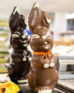 Jacques Torres Instagram - We are busy getting every bunny ready for Easter! Make this year extra special with one of my Easter Baskets filled with adorable and fun chocolates 🤭🍫🤩