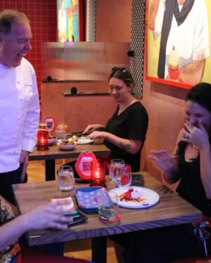 Jacques Torres Instagram - It was so great to meet everyone last night and watch you put together my desserts at @netflixbites!