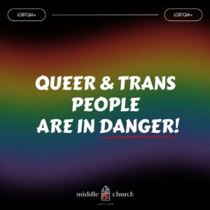 Jacqui Lewis Instagram - Love is love is not enough this Pride.

We have reached a historic number of anti-LGBTQIA  bills, the highest in US history, and it’s ONLY June.

Our queer & trans siblings are suffering at the hands of people in power. Gender-affirming care is being banned across the US, abortions are being banned, trans children are being outed by their teachers and school counselors, our trans siblings are dying at an alarming rate, saying love is love is not enough.

FIERCE LOVE, as our senior minister @revjacquilewis has told us, is through ACTION. It’s what we do and what we say. Check the last slide for how you can help your trans siblings, check in on them, write in to your local legislator and be a voice for them, vote for them. 

They need us. ALL OF US. 🏳️‍⚧️🌈❤️

To our LGBTQIA  siblings, here at Middle Church, we see you, we love you, and we will continue to fight for you, always.