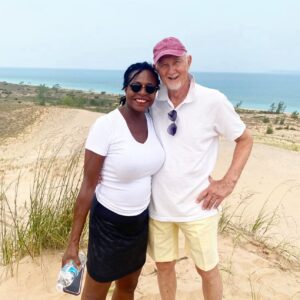 Jacqui Lewis Instagram - 57 years ago my marriage would have been illegal. On this Loving Day, we celebrate the power of love that knows no bounds. John and my interracial marriage stands on the shoulders of the Loving decision, a landmark ruling by the Supreme Court on June 12, 1967, that affirmed our right to love freely and fully thanks to Mildred and Richard Loving’s bravery and conviction.

Today, as rights that were long fought for are being threatened and stripped away across the country, we have to ask ourselves- what kind of world do we want? What world are we creating? Is it a world in which only white, cis people (and mainly men) are valued? Where whiteness and “blending in” are paramount? I reject that world. I reject it because there is so much beauty in the diversity with which God created us.

I think it is SO fitting that #LovingDay occurs during Pride Month because, indeed, Love is Love is Love is Love is LOVE—unconditional, unapologetic, and unstoppable. 

Here’s to the beauty of our diverse love stories and the unbreakable bond that unites us all. ❤️ 

#LovingDay #LoveIsLove #UnbreakableBond #InterracialMarriage #GodIsLove #FaithfullyLGBT #FreeToLove #TodayInHistory  @middlechurch @aclu_nationwide @uscraceequity #aclu