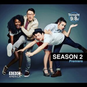 Jade Eshete Instagram - Catch these lovelies TONIGHT at 9 PM EST!! #season2 premiere of #dirkgently on #bbca !!!