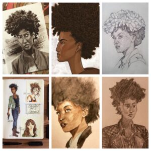 Jade Eshete Instagram - The #farahblack #fanart has been EVERYTHING!!! So much 💕💕to all the amazing #artists who brought so much life to these characters in their own way. #dirkgently #season2 has been a #wild ride and I’m so excited to watch the #seasonfinale with you guys tonight on #bbcamerica at 9 PM EST!!