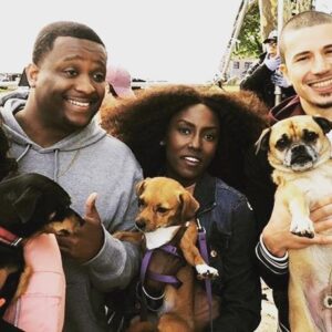 Jade Eshete Instagram - Check out my #brooklyn #crew !!!🔥🔥🔥🔥 🔥🔥🔥🔥🔥🔥
If you haven’t already loved on the #cute #puppies in this photo you MUST go to @netflix NOW and #binge !!! Special shout out to @edenmarryshow and @iamdevale  for the sheer #hilarity 🤣🤣🤣
-
-
-
#squad #squadgoals #bushwick #hilarious #saturdaymorning #vibes