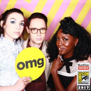 Jade Eshete Instagram - #sdcc2017 !!!! Dirk Gently's Holistic Detective Agency is up in this piece!!!!