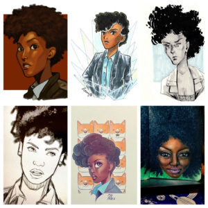 Jade Eshete Instagram - The #farahblack #fanart has been EVERYTHING!!! So much 💕💕to all the amazing #artists who brought so much life to these characters in their own way. #dirkgently #season2 has been a #wild ride and I’m so excited to watch the #seasonfinale with you guys tonight on #bbcamerica at 9 PM EST!!