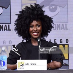 Jade Eshete Instagram - Happy #worldafroday ya'll!! #bighair #dontcare #melanin #blackbarbie