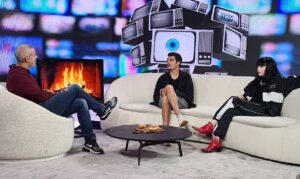 Jade Sakori Instagram - #blackspace TONIGHT 22:00 
Now at @reshettv @blackspace_tv 
With @kobimahat and @eyalshikartsi 
WEARING @misbhv by 
@972storetlv 🔥🔥🔥 @maor_shubik