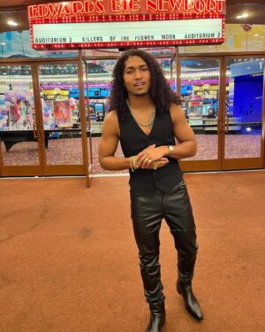 Jahking Guillory Instagram - Great screening of @hardmiles_movie at the @newportbeachfilmfest . Went crazy with the all black @hm fit too