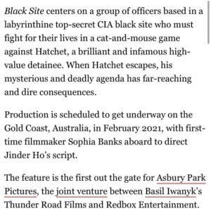Jai Courtney Instagram - LETS FKN GOOO ⬛️
#blacksite