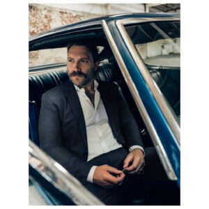 Jai Courtney Instagram - in a sweaty downtown warehouse for @esquiregermany 📸 by the amazing @juankr_ Full piece in stories ☝🏼talking all things @statelesstv @netflix