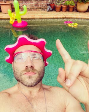 Jai Courtney Instagram - 35. Look dead, feel alive 🌈