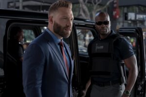Jai Courtney Instagram - First looksies at the impeccably well groomed Steve Horn. #TheTerminalList coming July 1 @primevideo @terminallistpv letsfkngoooo