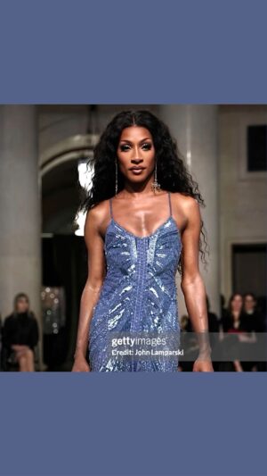 Jaida Essence Hall Instagram - @NYFW with @cucculellishaheen 💎

Thank you @anna.rose.shaheen, @anthonycucculelli and @muzam_agha for giving me the honor of hitting the runway with you again! Congrats on another beautiful show! ♥️♥️♥️